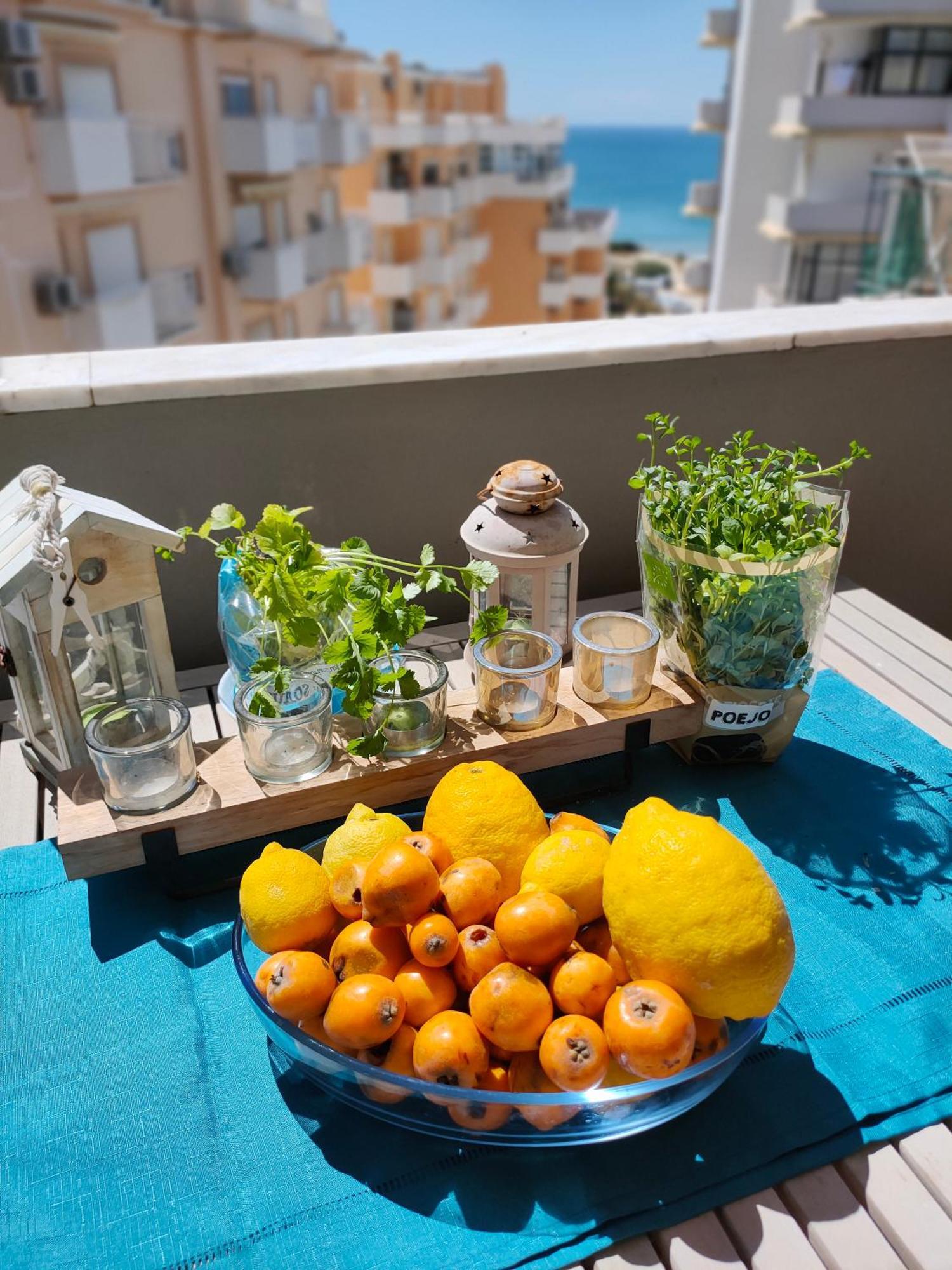 Cantinho do Sol - Sea view, Quiet, Cozy&Relaxing Flat Armacao de Pera Exterior foto